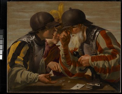 Los Jugadores, 1623 de Hendrick ter Brugghen